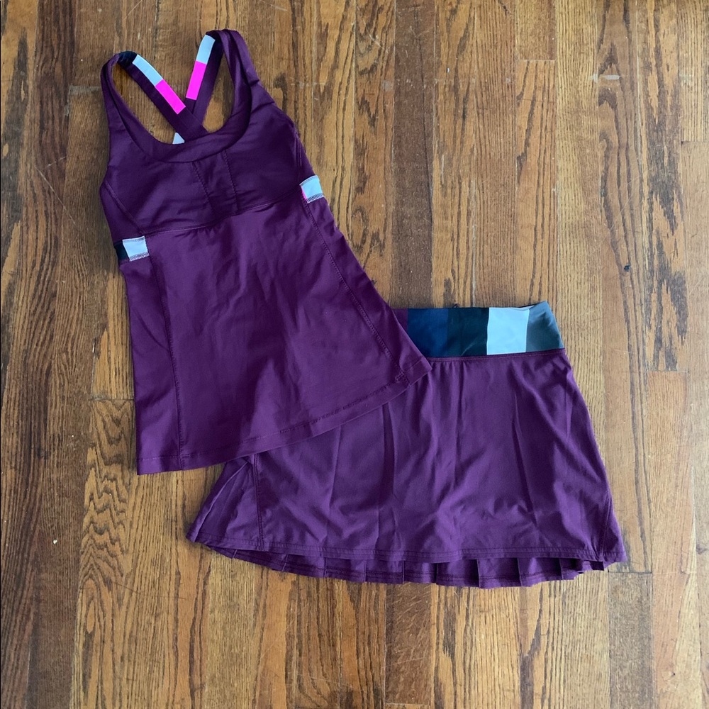 SOLD!! Lululemon tennis set